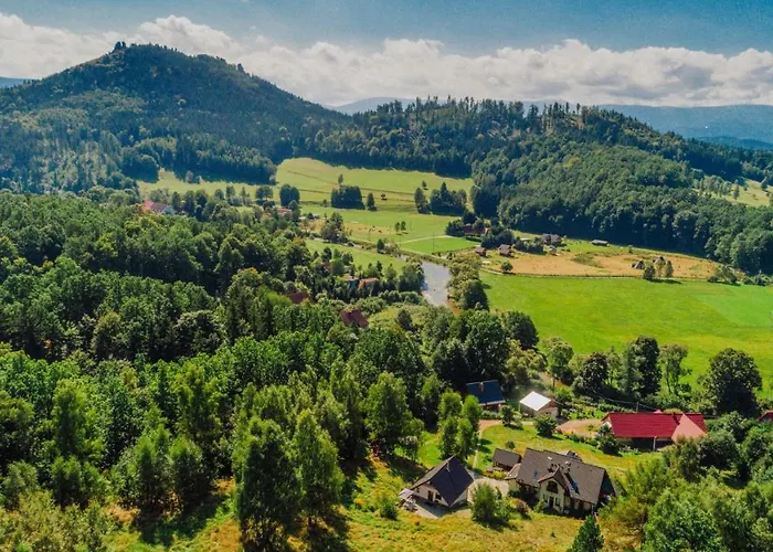 ヴィラ Trzcinsko Karkonosze ヤノビツェ・ビエルキエ